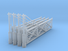 VR #3 Crossing Gates 20' (4 Pack) 1-87 Scale 3d printed 