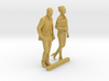 1- 43 Scale Man and Woman 3d printed 