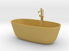 1:24 Bath tub with shower 3d printed 