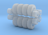 1/64 380/60-R16.5 Heavy Implement Wheels & Tires 3d printed 