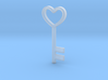 Cute Cosplay Charm - Heart Key 3d printed 