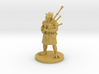 Dragonborn Male Bard with Bagpipes 2 3d printed 