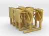 Ticket Turnstile 1:87 HO Scale (x8) 3d printed 