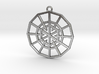 Resurrection Emblem 01 Medallion (Sacred Geometry) 3d printed 