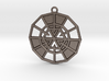 Resurrection Emblem 11 Medallion (Sacred Geometry) 3d printed 