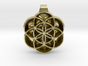 SEED OF LIFE pendante 3d printed 
