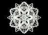 Snowflake Ornament 3 3d printed Rear view