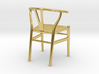 Wishbone Chair 3d printed 