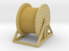 N Scale Cable Reel (Full) On Stand 3d printed 