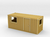 N Scale 20 Ft Office Container 3d printed 