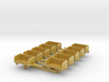 GSE 1:400 10x Baggage Cart Empty 3d printed 