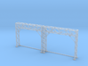 N Scale Signal Bridge Gantry 2 tracks 2pc 3d printed 