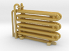 N Scale Double Pipe Heat Exchanger 3d printed 