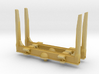 1/87th HO scale log bunk set of 2 with angled top 3d printed 