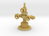 1/87th Well Head for oilfield pump jack 3d printed 