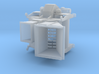 1/64th Twin Mixer Drum Cement Batch Plant 3d printed 