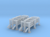 1/96 USS Sub Chaser Depth Charge Rack SET 3d printed 