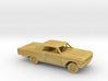 1/160 1963 Ford Galaxie Closed Convertible Kit 3d printed 