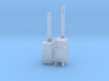 1:18 German Field Oven Trench Stove Set 1 3d printed 