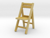 1:64 Wooden Folding Chair 3d printed 