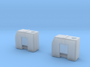 Tyrrell003 Fluid Tanks, 1/20 scale, two pieces 3d printed 