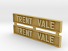 CR72 Trent Vale name boards 3d printed 