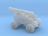 18th Century 3# Cannon-Small Naval Carriage 1/24 3d printed 