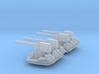 1/350 Scale 3 in 50 Cal Naval Gun 3d printed 