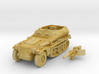 sdkfz 250 A10 (mid) scale 1/100 3d printed 