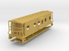 Sou Ry. bay window caboose - Round roof - N scale 3d printed 