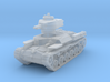 Chi-Ha Tank 1/285 3d printed 