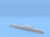 032 submarine, 1/1800 3d printed 