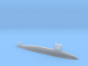 Yūshio-class submarine, 1/2400 3d printed 