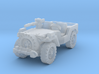 Airborne Jeep (recon) 1/100 3d printed 