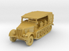 Sdkfz 7 early (covered) 1/285 3d printed 