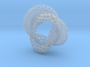The other Klein bottle (color, triple twist) 3d printed 