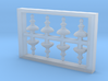 HO Scale Finial Style A 3d printed 