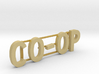 Co-op Building Sign  3d printed 