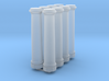 HO Scale 12 ft tall pillars 3d printed 