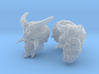 Three Skull set -Demonic and Undead 3d printed 