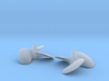 1/72 Royal Navy Tribal Class Propellers 3d printed 