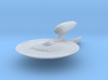 Federation Iowa class  Scout Destroyer 4.1" 3d printed 