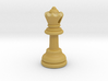 PENDANT : CHESS QUEEN (small - 32.6mm) 3d printed 
