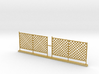 Chain Link Fencing HO Scale 3d printed 