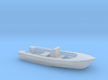 Center Console Fishing Boat HO Scale 3d printed 