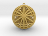 Awesomeness Sphere w/ nested Octuple Dorje Pendant 3d printed 
