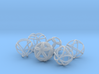 Metatronic Spheres (6 in set) 3d printed 