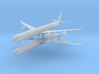 1/700 Airbus A340-600 Commercial Aircraft (x2) 3d printed 