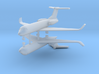 1/285 Low Detail G550 Gulfstream (x2) 3d printed 