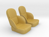 1/25 50s Sport Seat Pair 3d printed 